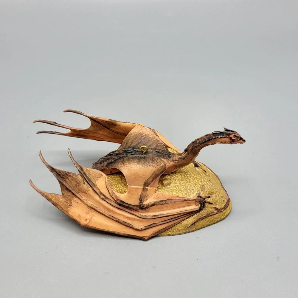 Hallmark Smaug Awakens Ornament The Hobbit Desolation of Smaug Gold Holiday